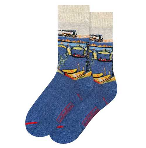 Van Gogh Bridges Across the Seine Women's Socks