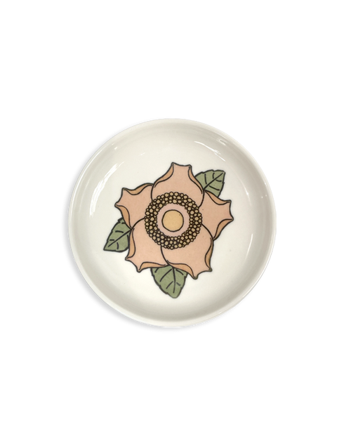 Grasset Trinket Dish Wild Rose