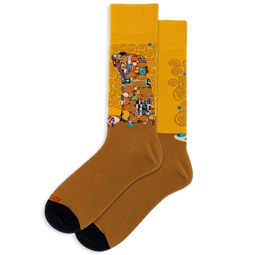 Klimt The Fulfillment Men's Sock