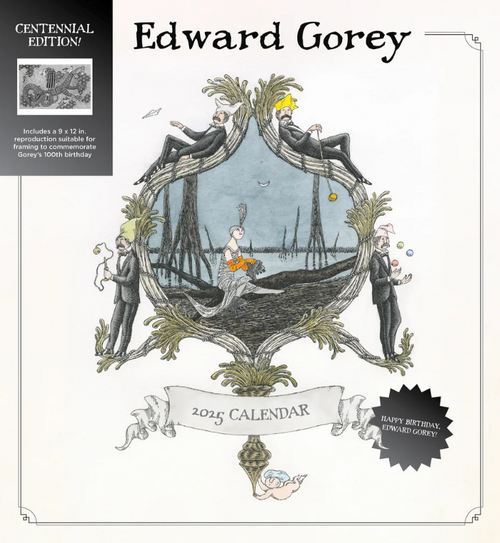 Gorey 2025 Wall Calendar