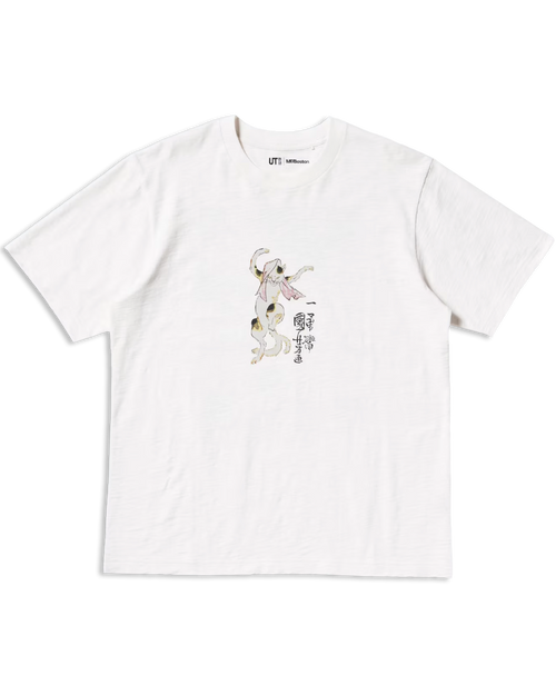 Uniqlo Summer 2024 The Cat Stone at Okabe T Shirt