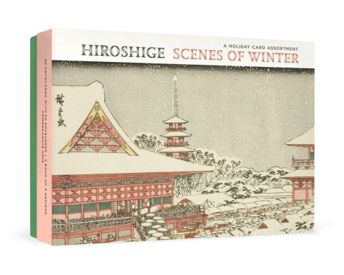 Hiroshige Scenes of Winter Holiday Cards  Assortment