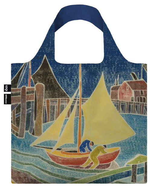 Lazell The White Sail Packable Tote Bag