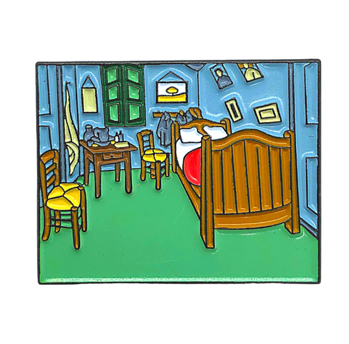 Bedroom in Arles Enamel Pin