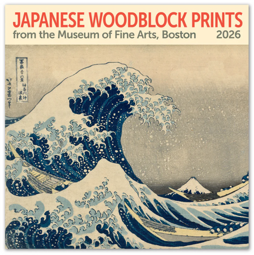 Japanese Woodblocks 2026 Wall Calendar