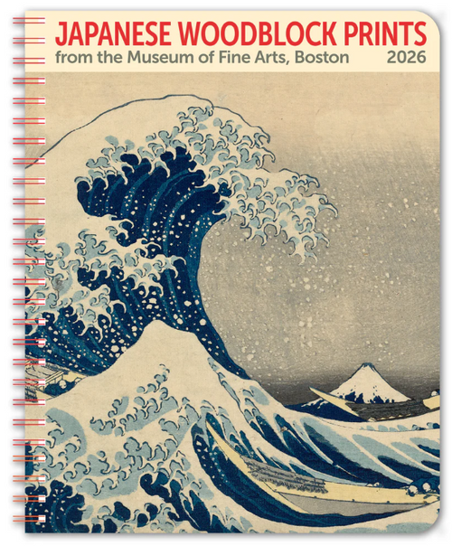 Japanese Woodblocks 2026 Monthly Planner