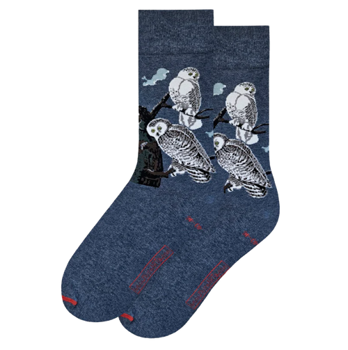 Audubon Snowy Owl Men's Socks