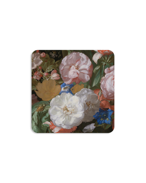 Ruysch Still Life With Flowers Coaster
