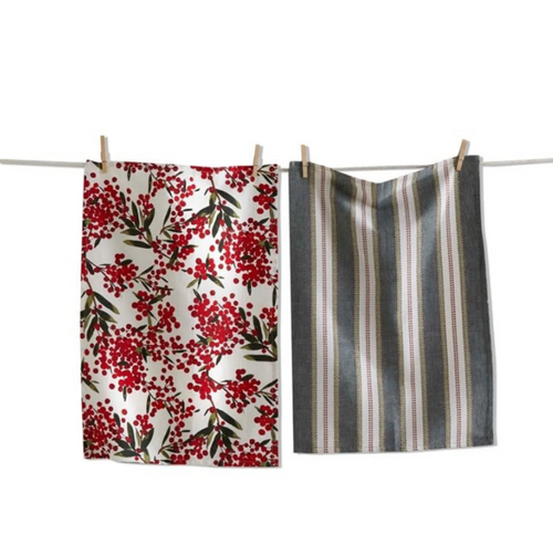 Sprig Dishtowel Set 2