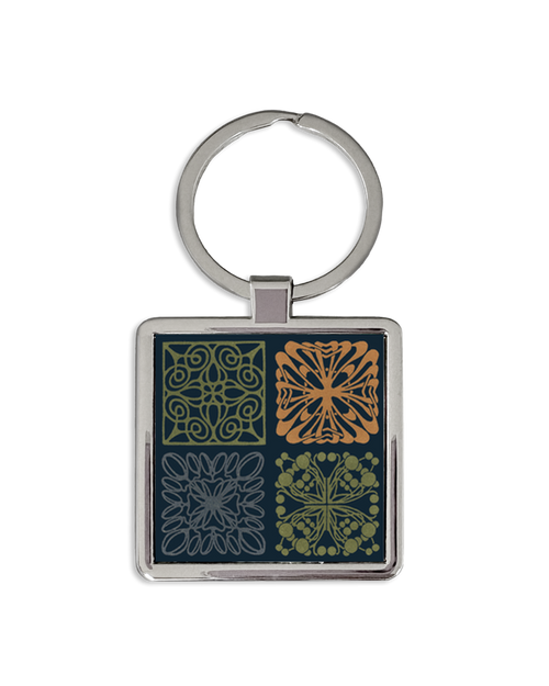 Art Nouveau Key Chain