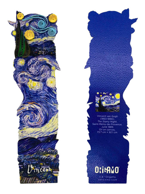 Van Gogh Starry Night Quilled Bookmark