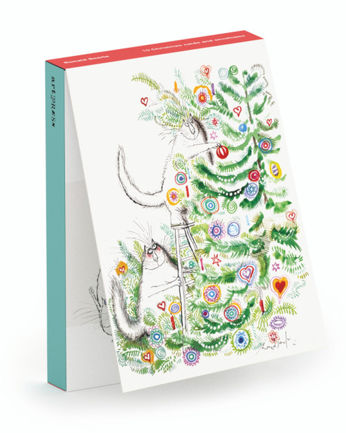 Cats Tree Holiday Cards Cats Tree Holiday Cards