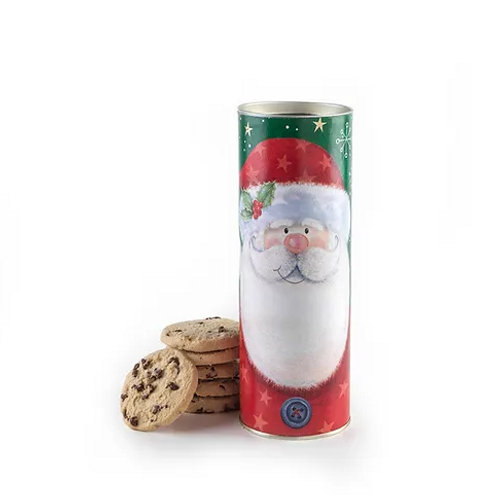 Santa Tube Chocolate Chip Cookies Santa Tube Chocolate Chip Cookies