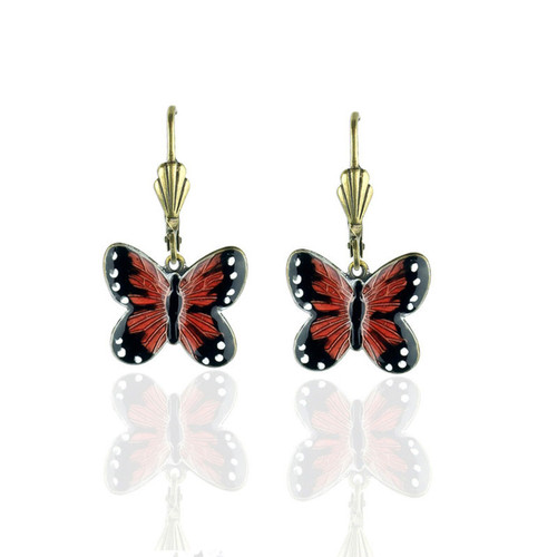 Monarch Butterfly Earrings Monarch Butterfly Earrings