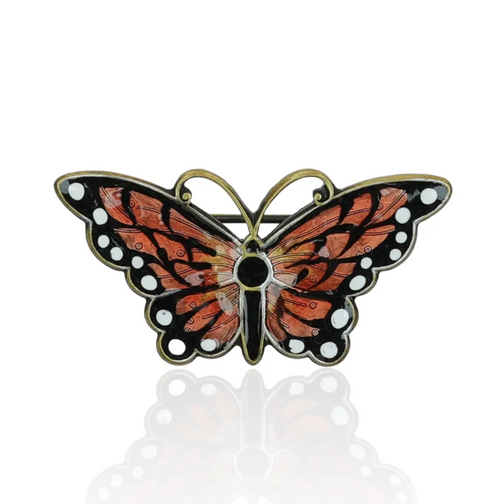 Monarch Butterfly Brooch