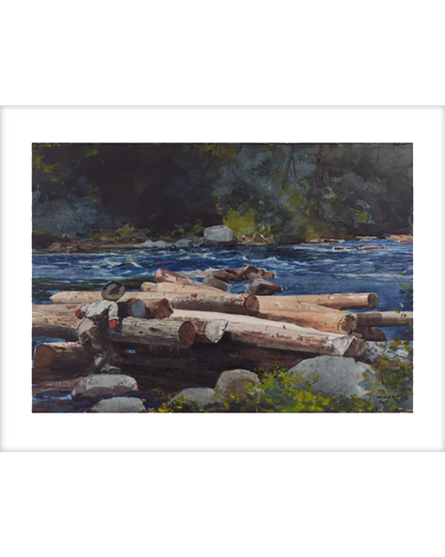 Homer Hudson River 11x14 Matted