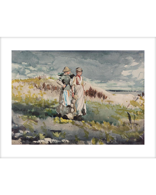 Homer The Dunes 11x14 Matted