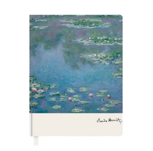 Monet Water Lilies Large Notebook