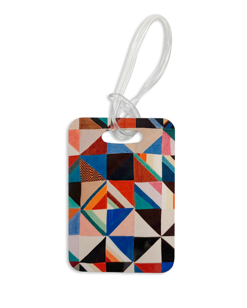 Chinese Patchwork Bag Tag