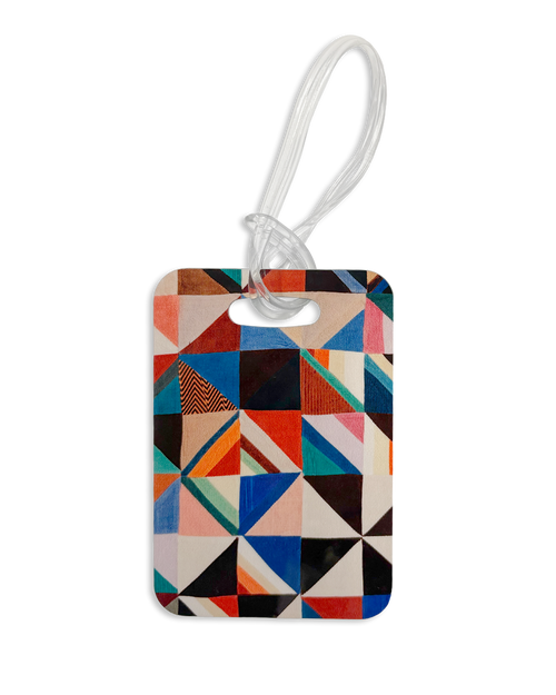 Chinese Patchwork Bag Tag