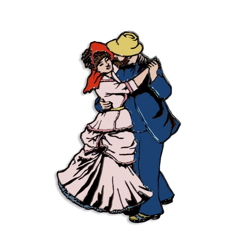 Dance at Bougival Enamel Pin