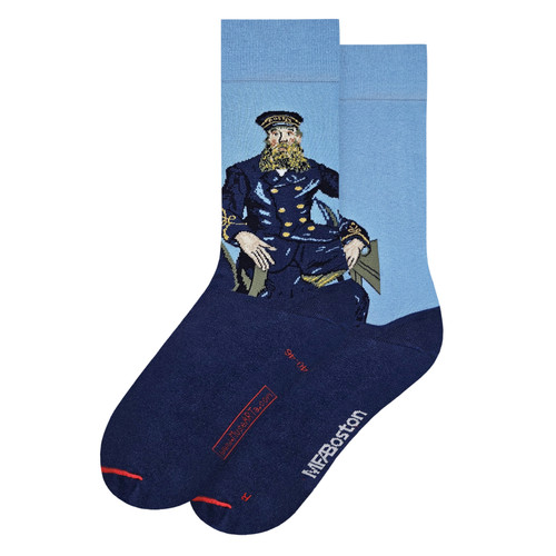 MFA Van Gogh Postman Joseph Roulin Men's Socks