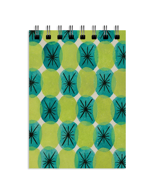 Morton Ribyat Small Spiral Notebook