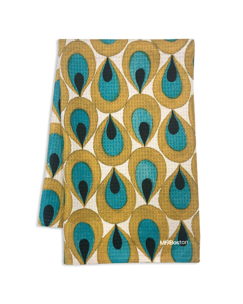 Morton Ribyat Teardrop Tea Towel