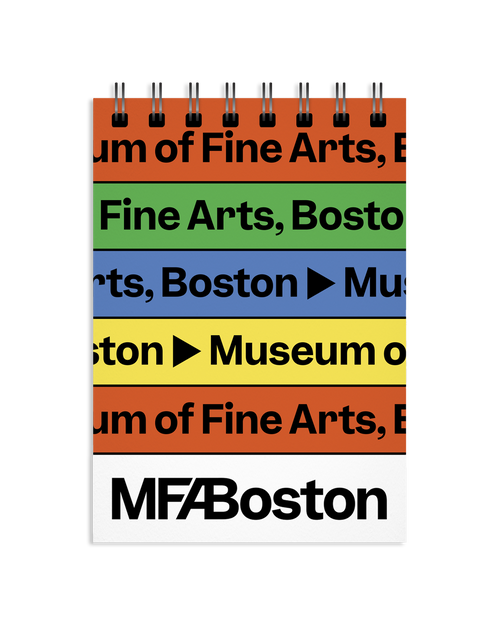 MFA Logo Spiral Notebook