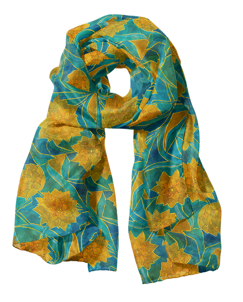 Ribyat Floral Oblong Scarf
