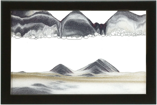 Horizon Black Sand Art