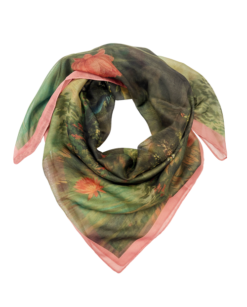 Divine Color Whimsical Square Scarf