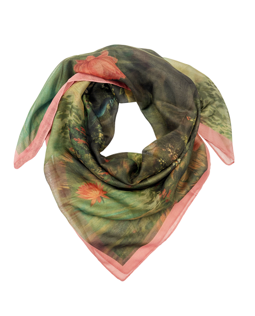 Divine Color Whimsical Square Scarf