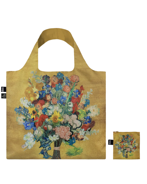 Van Gogh Floral Bouquet Tote Bag - Yellow
