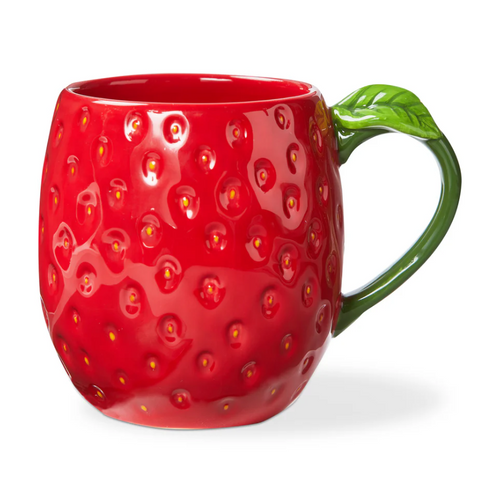 Strawberry Sculpted Mug