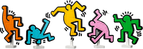 Keith Haring Dancing Figures LEGO®