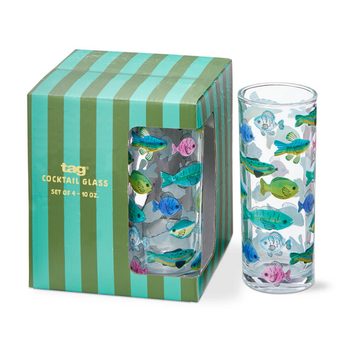 Make A Splash Glasses Set of 4