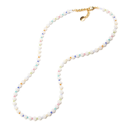 Multi Moonbeam Long Necklace