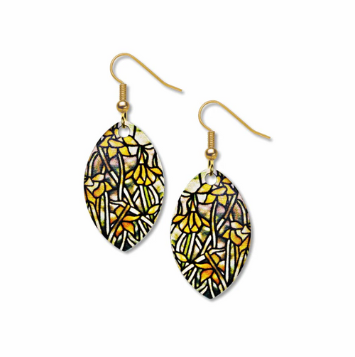 Tiffany Daffodil Earrings