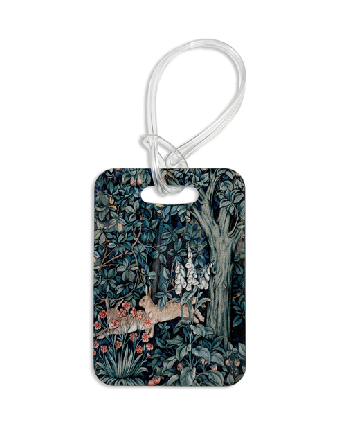 Morris Tapestry Greenery Bag Tag
