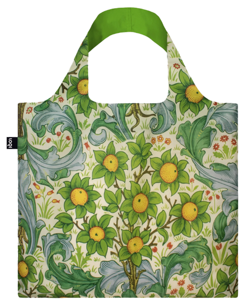 William Morris Orchard Packable Tote Bag