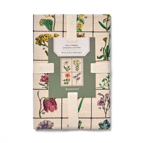 Wildflowers Tea Towel