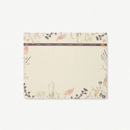 Wildflower Desk Pad