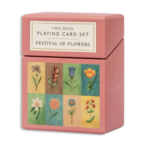 Festival of Flowers Playing Card Set