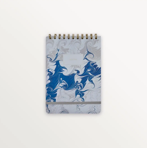 Marble Surf Wire-O Notebook
