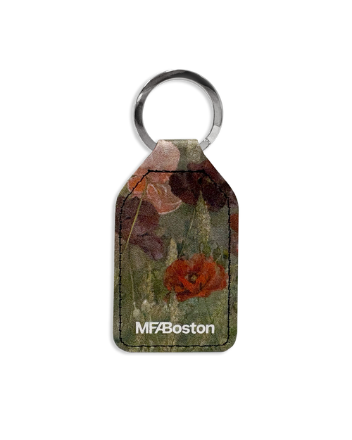 Dewing Poppies Italian Mignonette Key Fob