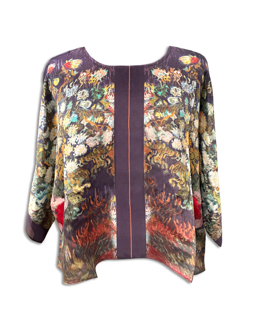 Vincent's Bouquet Short Silk Topper