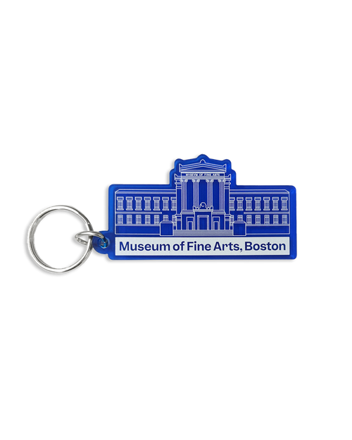 Building Motif Keychain