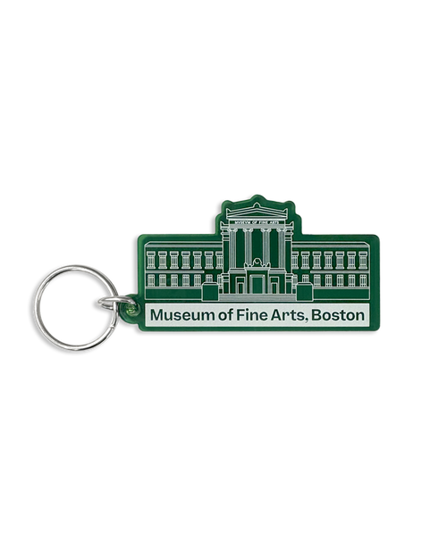 Building Motif Keychain