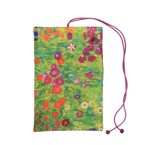 Klimt's Flower Farm Inspired Jewelry Roll